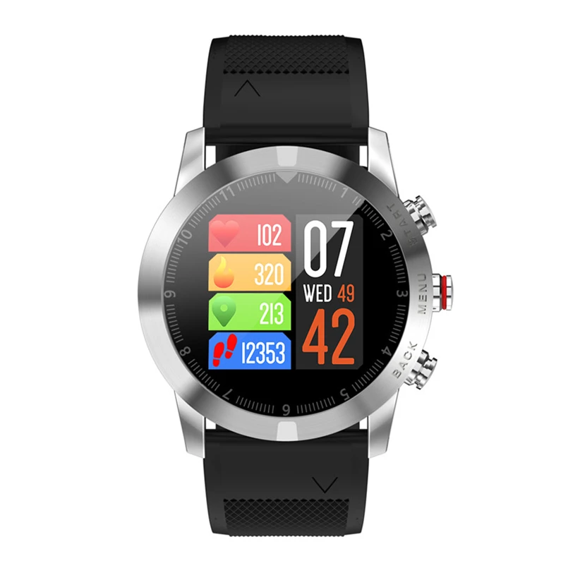Smartwatch 1.3 Inch Nordic 64kb 512kb Ram Heart Rate Monitor Step Count Ip68 Electronic on Wrist
Smartwatch 1.3 Inch Nordic 64kb 512kb Ram Heart Rate Monitor Step Count Ip68 Electronic on Wrist