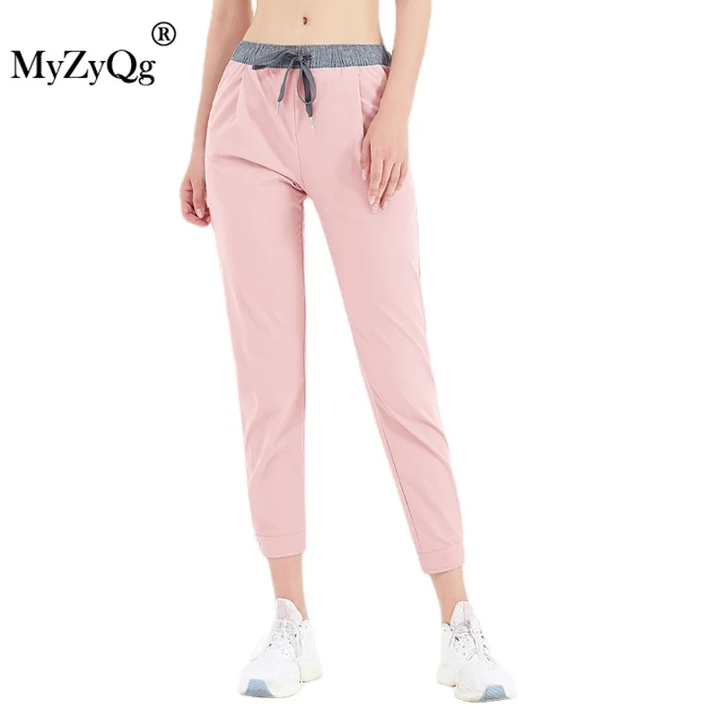Women Drawstring Cropped Running Pants Sports Breathable Quick Dry Loose Sweatpants Fitness Outdoor Tracksuit Gym Sportswear 
Women Drawstring Cropped Running Pants Sports Breathable Quick Dry Loose Sweatpants Fitness Outdoor Tracksuit Gym Sportswear