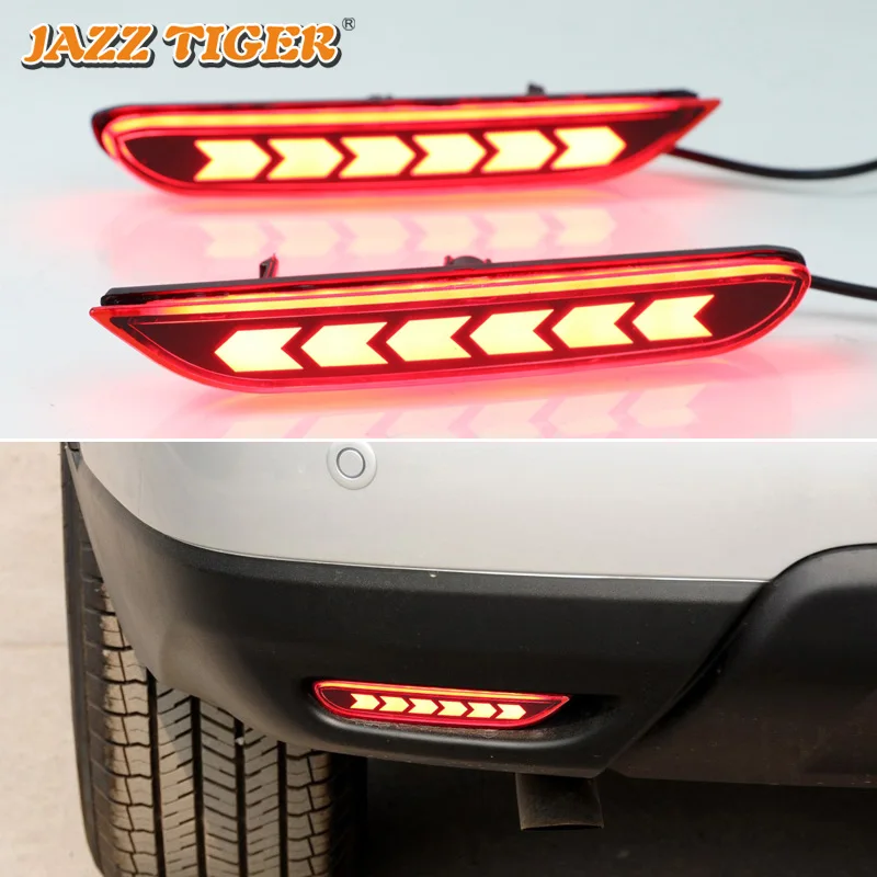 JAZZ TIGER Multi-function Car LED Rear Fog Lamp Brake Light Rear Bumper Decoration Lamp For Infiniti Q30 Q60 QX30 QX80 JX QX
JAZZ TIGER Multi-function Car LED Rear Fog Lamp Brake Light Rear Bumper Decoration Lamp For Infiniti Q30 Q60 QX30 QX80 JX QX