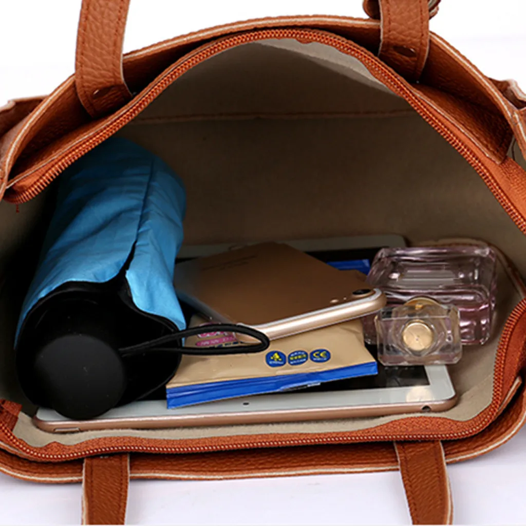 Women's Bag 2020 New Fashion Four-piece Shoulder Bag Messenger Bag Wallet Handbag Large Capacity Pu Mother Bag
Women's Bag 2020 New Fashion Four-piece Shoulder Bag Messenger Bag Wallet Handbag Large Capacity Pu Mother Bag