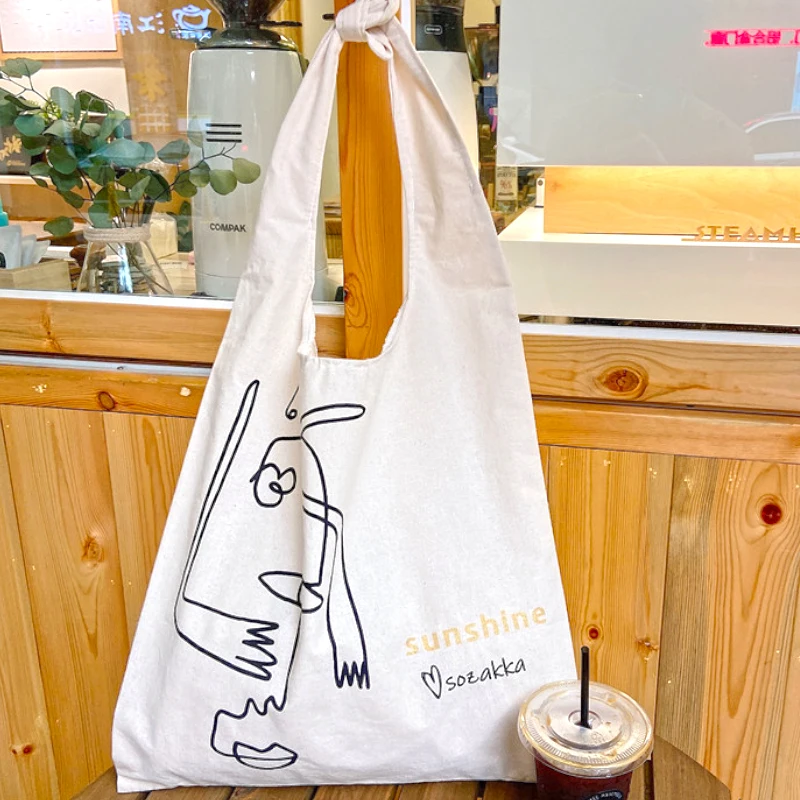 Women Canvas Handbag Ladies Character Line Illustration Shopping Bag Femlae Shoulder Bag Eco Tote Reusable Grocery Shopping Bag
Women Canvas Handbag Ladies Character Line Illustration Shopping Bag Femlae Shoulder Bag Eco Tote Reusable Grocery Shopping Bag