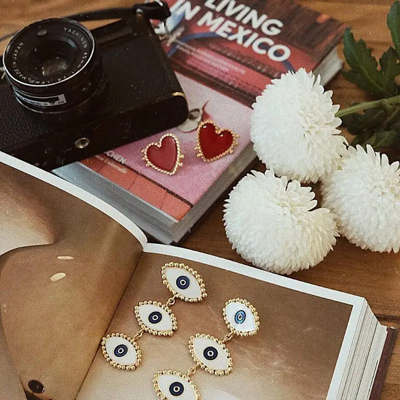 Sweet Valentines Love Enamel Red Heart Stud Earrings For Women Fashion Jewelry
Sweet Valentines Love Enamel Red Heart Stud Earrings For Women Fashion Jewelry