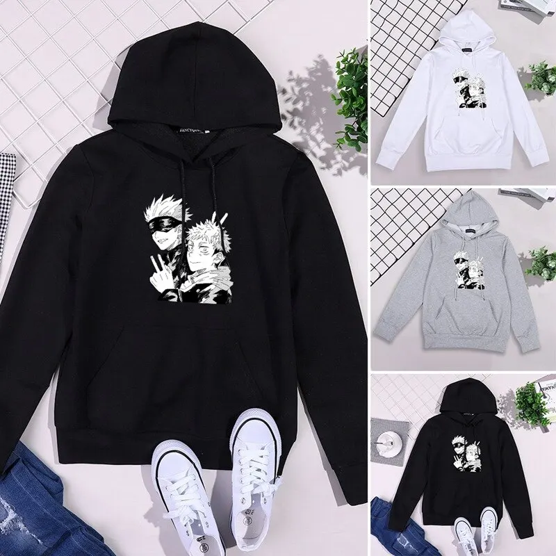 2020 New Hot style Cartoon jujujutsu Kaisen Hoodie women's sweater long sleeve Sweatshirt girls casual wear
2020 New Hot style Cartoon jujujutsu Kaisen Hoodie women's sweater long sleeve Sweatshirt girls casual wear