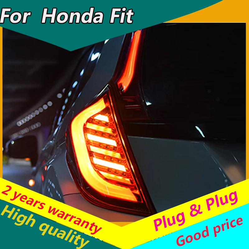 KOWELL Car Styling For Honda Fit GK5 GK 5 Taillight 2014-2017 LED Light Bar DRL Brake Yellow Turning Signal Reverse Rear Lamp
KOWELL Car Styling For Honda Fit GK5 GK 5 Taillight 2014-2017 LED Light Bar DRL Brake Yellow Turning Signal Reverse Rear Lamp