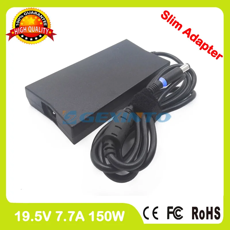 Slim Ac Adapter 19.5V 7.7A laptop charger for Dell Alienware 14D M14x R1 R2 R3 R4 PA-1151-06D2 PA-5M10 ADP-150EB B
Slim Ac Adapter 19.5V 7.7A laptop charger for Dell Alienware 14D M14x R1 R2 R3 R4 PA-1151-06D2 PA-5M10 ADP-150EB B