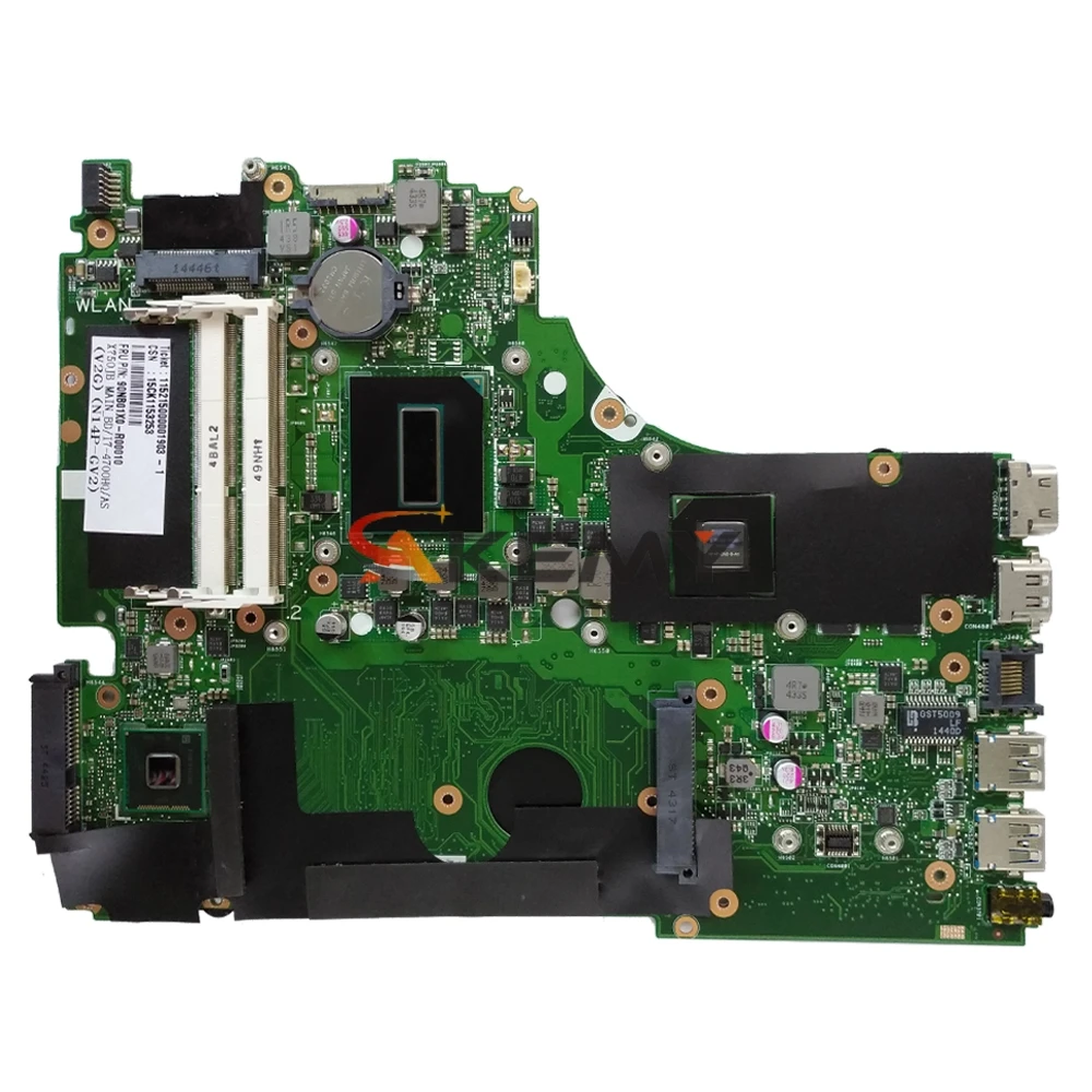 Материнская плата X750J для ASUS A750J K750J K750JB X750JB X750JN материнская ноутбука с