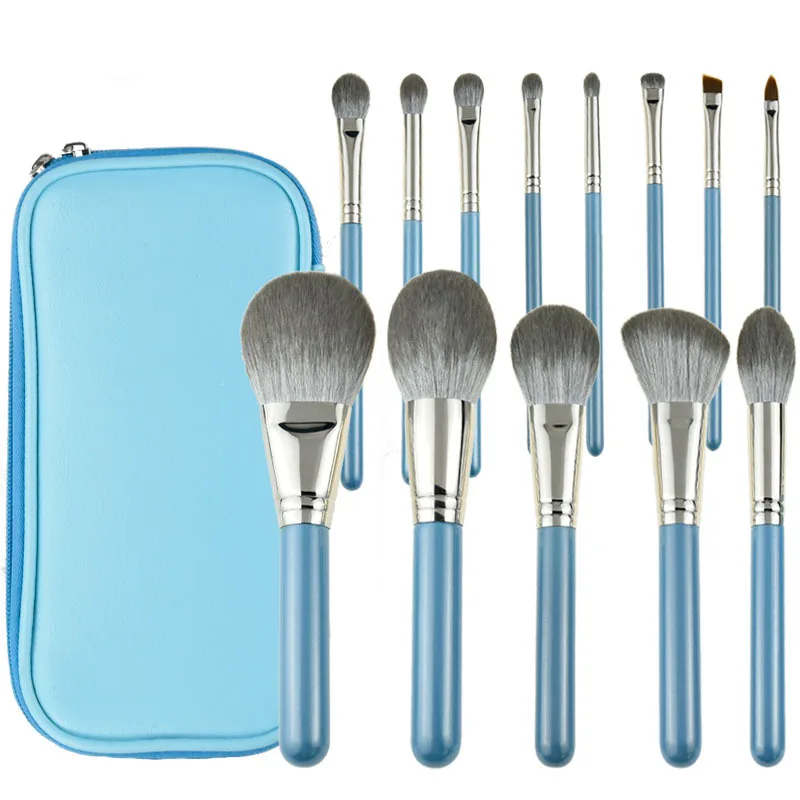 Make Up Brushes Set 10pcs Professional Powder Foundation Eyeshadow Cosmetics Soft Synthetic Hair
Make Up Brushes Set 10pcs Professional Powder Foundation Eyeshadow Cosmetics Soft Synthetic Hair