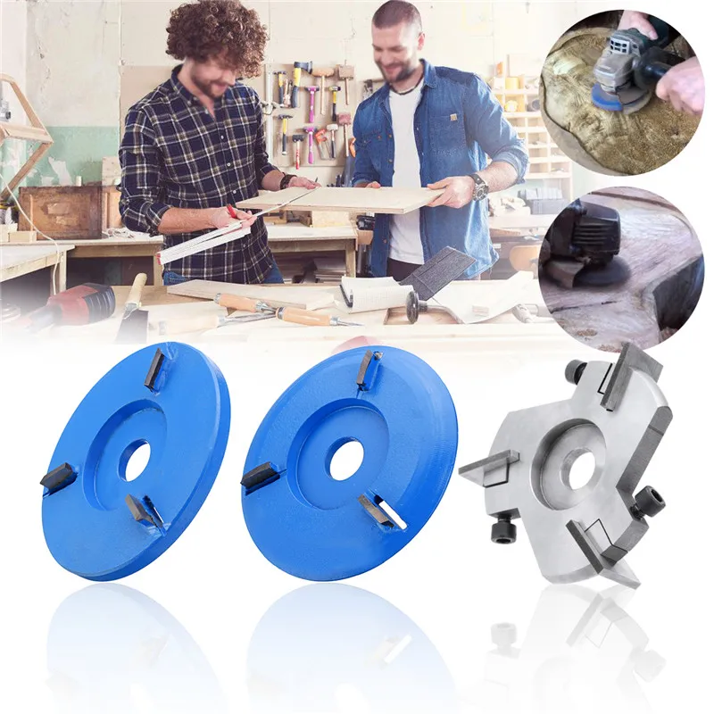 Woodworking Three-tooth Turbo Plane Wood Milling Cutter Carving Blade For 100mm 115mm DISC 4 1/2" 16mm Aperture Angle Grinder
Woodworking Three-tooth Turbo Plane Wood Milling Cutter Carving Blade For 100mm 115mm DISC 4 1/2" 16mm Aperture Angle Grinder