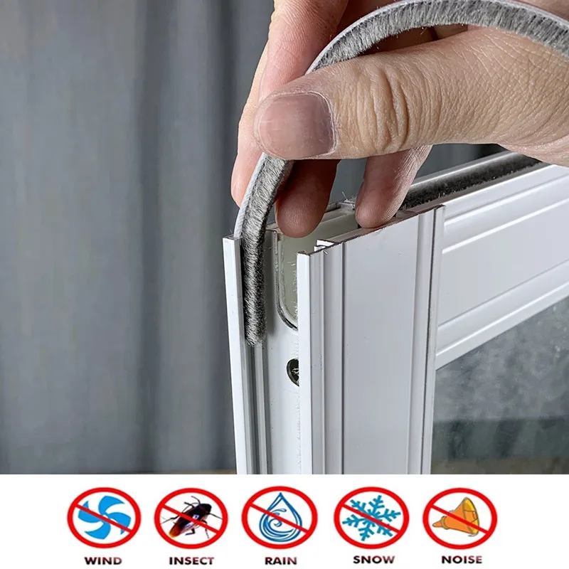 5M New Window Card Slot Sealing Strip for Home Door Window Gap Draught Excluder Brush Tape Sound Insulation Anticollision Strip
5M New Window Card Slot Sealing Strip for Home Door Window Gap Draught Excluder Brush Tape Sound Insulation Anticollision Strip