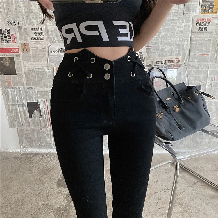 Women Empire Jeans Autumn Pants Ankle-length Jeans Female Slim Stretchable Cotton Denim Pencil Trousers For Woman
Women Empire Jeans Autumn Pants Ankle-length Jeans Female Slim Stretchable Cotton Denim Pencil Trousers For Woman
