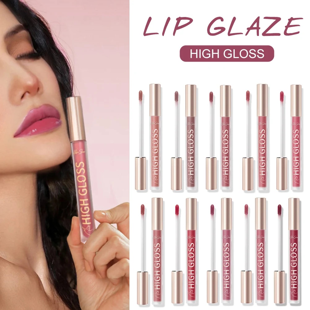 10 Colors Liquid Lipstick Waterproof Non-stick Long-lasting Lip Gloss Lip Moisturizer Makeup Gift Girls Women Variety Occasions
10 Colors Liquid Lipstick Waterproof Non-stick Long-lasting Lip Gloss Lip Moisturizer Makeup Gift Girls Women Variety Occasions