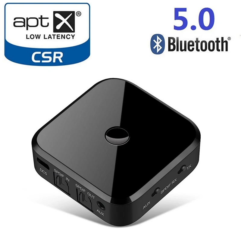 PATCHSKY Aptx 2 в 1 Bluetooth 5 0 приемник передатчик беспроводной аудио 3 мм или оптическое