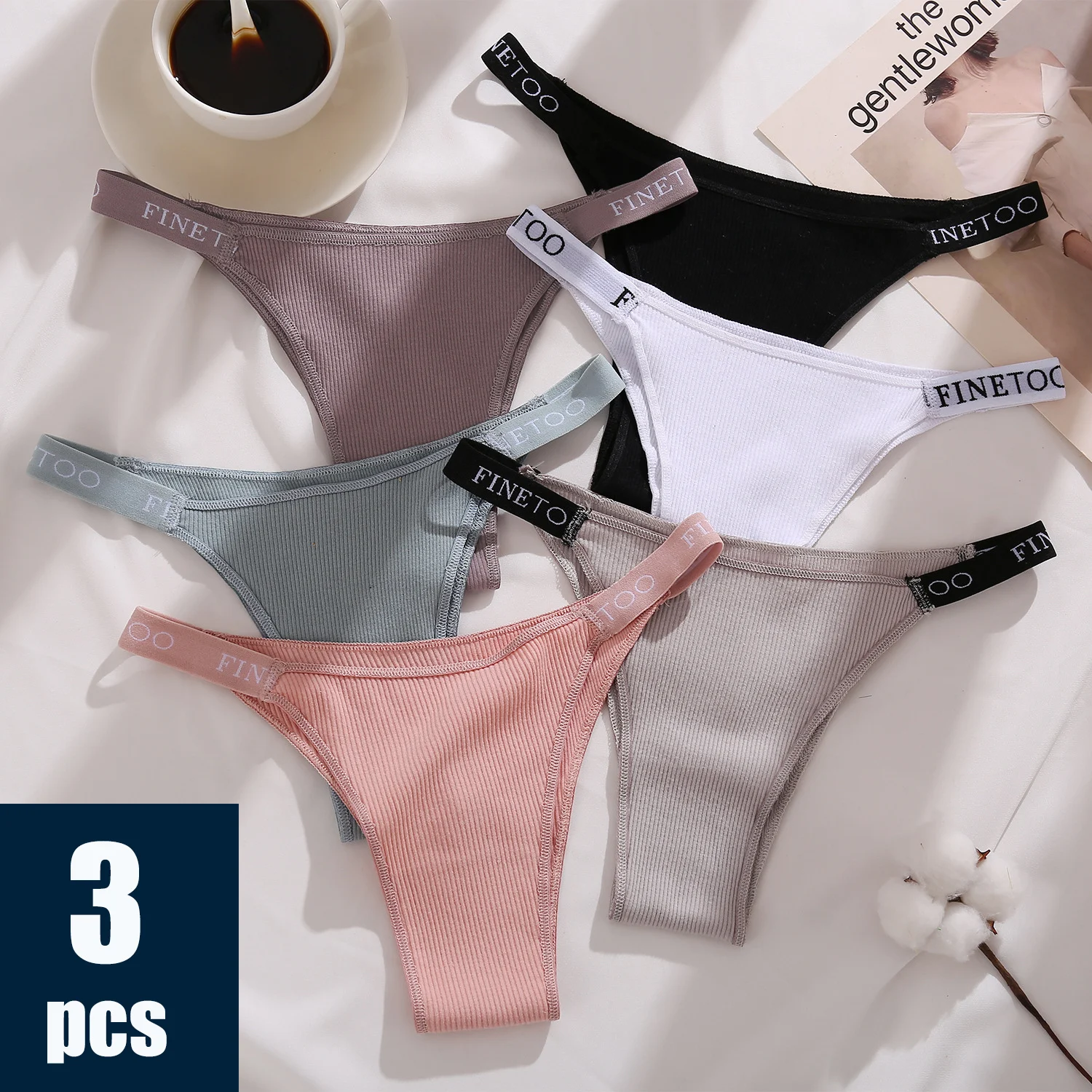 3Pcs/set Women Thongs Fashion Letter Cotton Panties M-XL Female Underpants Ladies Sexy Underwear Women Bikini Panty Underwear
3Pcs/set Women Thongs Fashion Letter Cotton Panties M-XL Female Underpants Ladies Sexy Underwear Women Bikini Panty Underwear