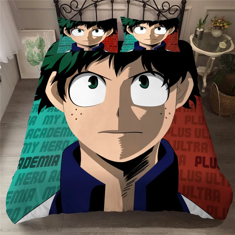 Anime My Hero Academia 3D Print Comforter Bedding Set Duvet Cover Sets Kids Pillowcase Queen King Double Size Home Colorful
Anime My Hero Academia 3D Print Comforter Bedding Set Duvet Cover Sets Kids Pillowcase Queen King Double Size Home Colorful