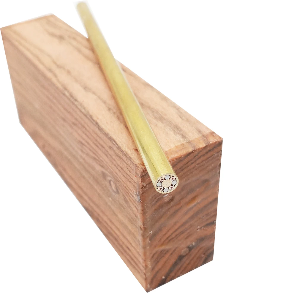 130mm Handmade Mosaic Pin Rivet Brass Tube Tool Knife Making Decoration Material 6mm Dia
130mm Handmade Mosaic Pin Rivet Brass Tube Tool Knife Making Decoration Material 6mm Dia