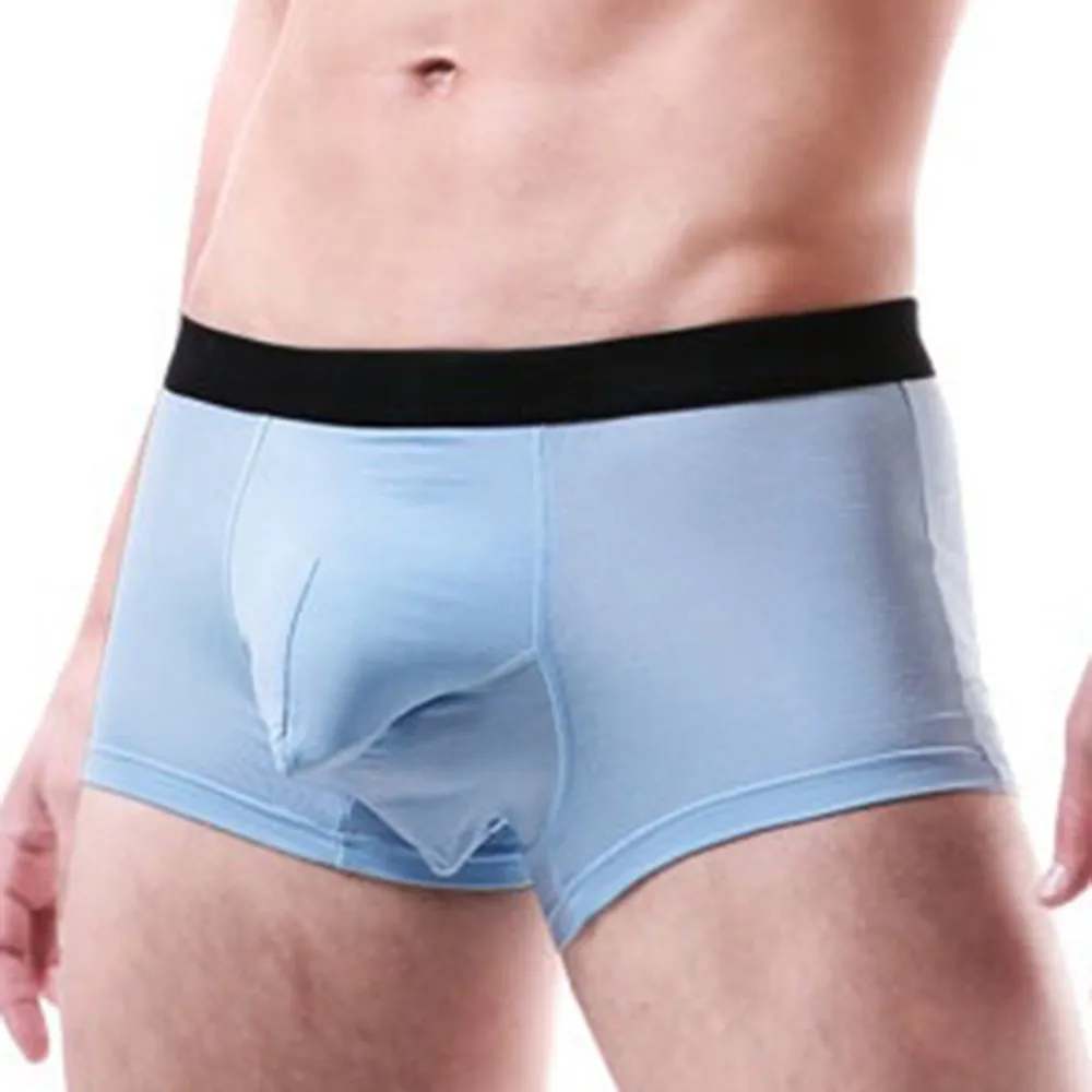 Men Sexy Boxer Brief Separates Scrotum Panties Breathable U-convex Underwear Mans Boxer Shorts Man Physiology Underpants
Men Sexy Boxer Brief Separates Scrotum Panties Breathable U-convex Underwear Mans Boxer Shorts Man Physiology Underpants