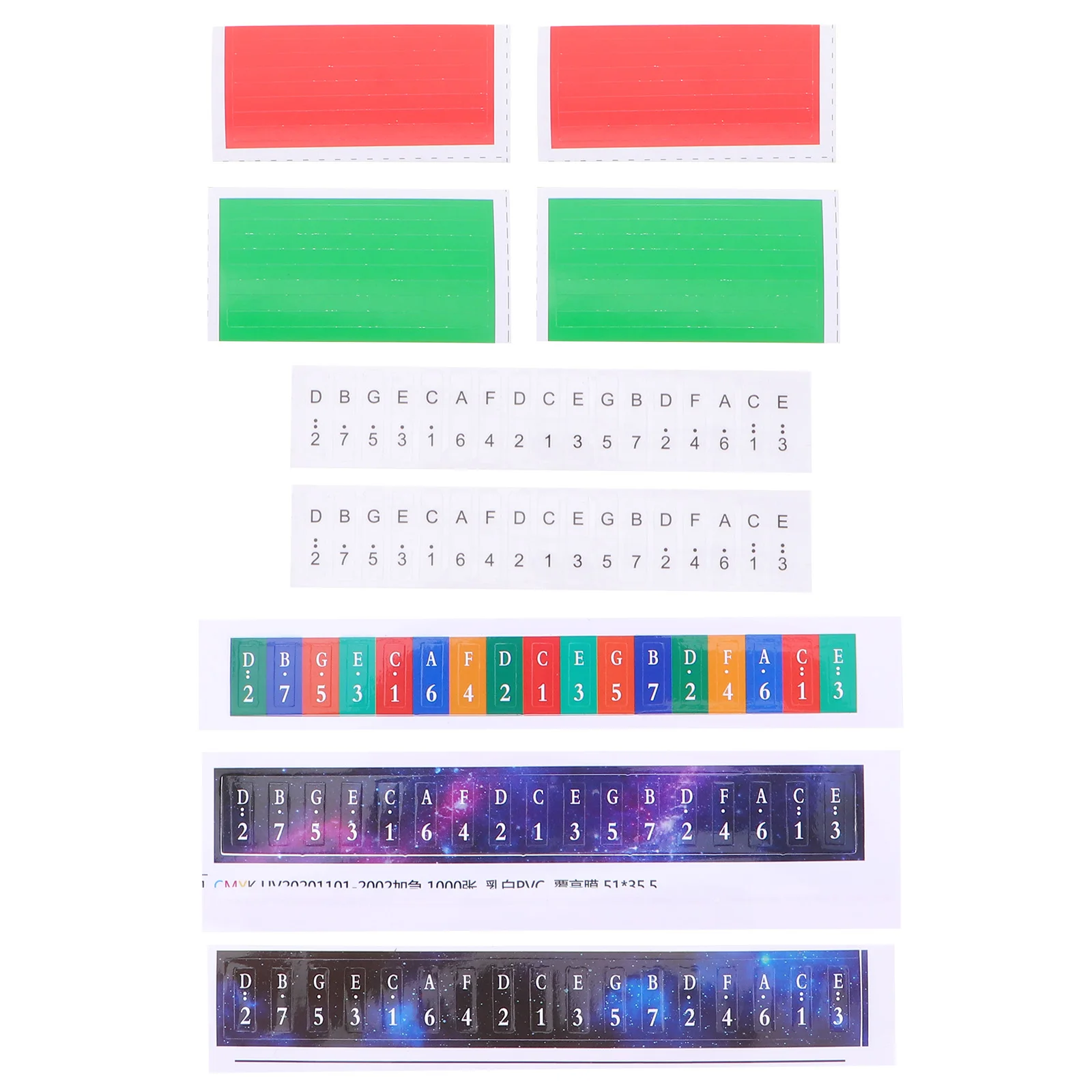 5 Sets Thumb Piano Note Sticker For Students Beginner Learner Musical Gift Perfectly Fits Piano Kalimba Steel Keys
5 Sets Thumb Piano Note Sticker For Students Beginner Learner Musical Gift Perfectly Fits Piano Kalimba Steel Keys