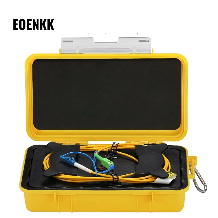 OTDR Optical Fiber Tester SC/APC-LC/UPC Test Extension Cord Optical Fiber Jumper Box1km Sm 1310/1550nm
OTDR Optical Fiber Tester SC/APC-LC/UPC Test Extension Cord Optical Fiber Jumper Box1km Sm 1310/1550nm