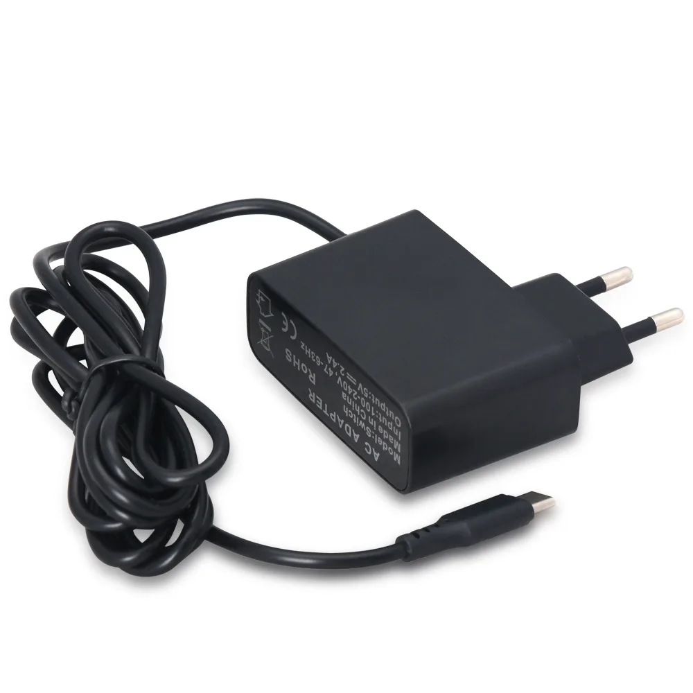 IV-SW008 Power Supply Cable For Nintendo Switch Console AC Adapter EU Plug | Электроника