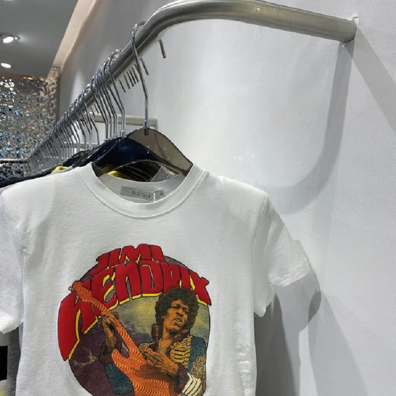 Women Print Tshirt Summer Short Sleeve Shirt The 90s Harajuku Fashion Graphic Tops Female Clothes Vintage Album Short T-Shirts
Women Print Tshirt Summer Short Sleeve Shirt The 90s Harajuku Fashion Graphic Tops Female Clothes Vintage Album Short T-Shirts