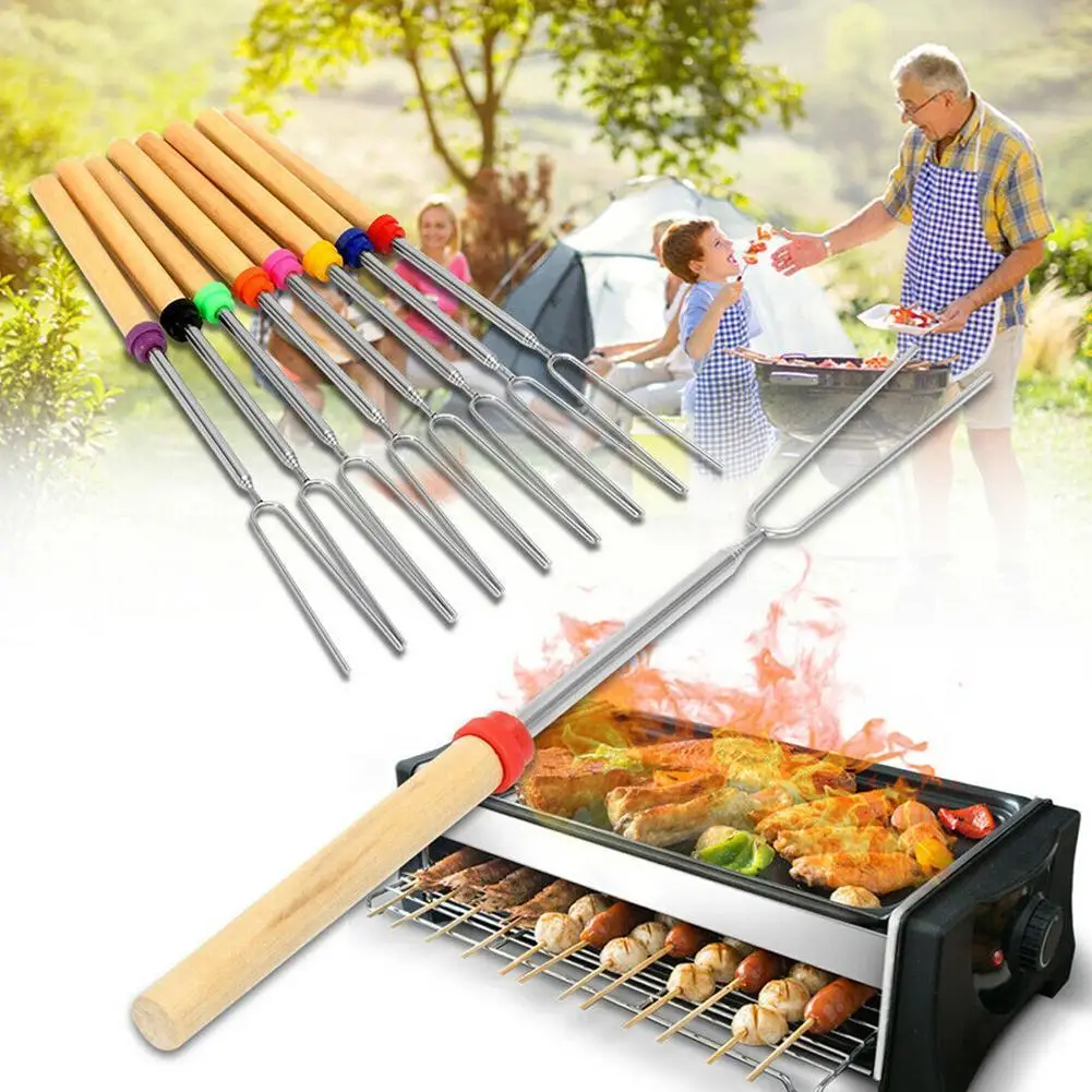 1/8Pcs Stainless Steel BBQ Marshmallow Roasting Sticks Extending Roaster Telescoping Camp Cooking Tools BBQ Tools Kitchen Tools
1/8Pcs Stainless Steel BBQ Marshmallow Roasting Sticks Extending Roaster Telescoping Camp Cooking Tools BBQ Tools Kitchen Tools