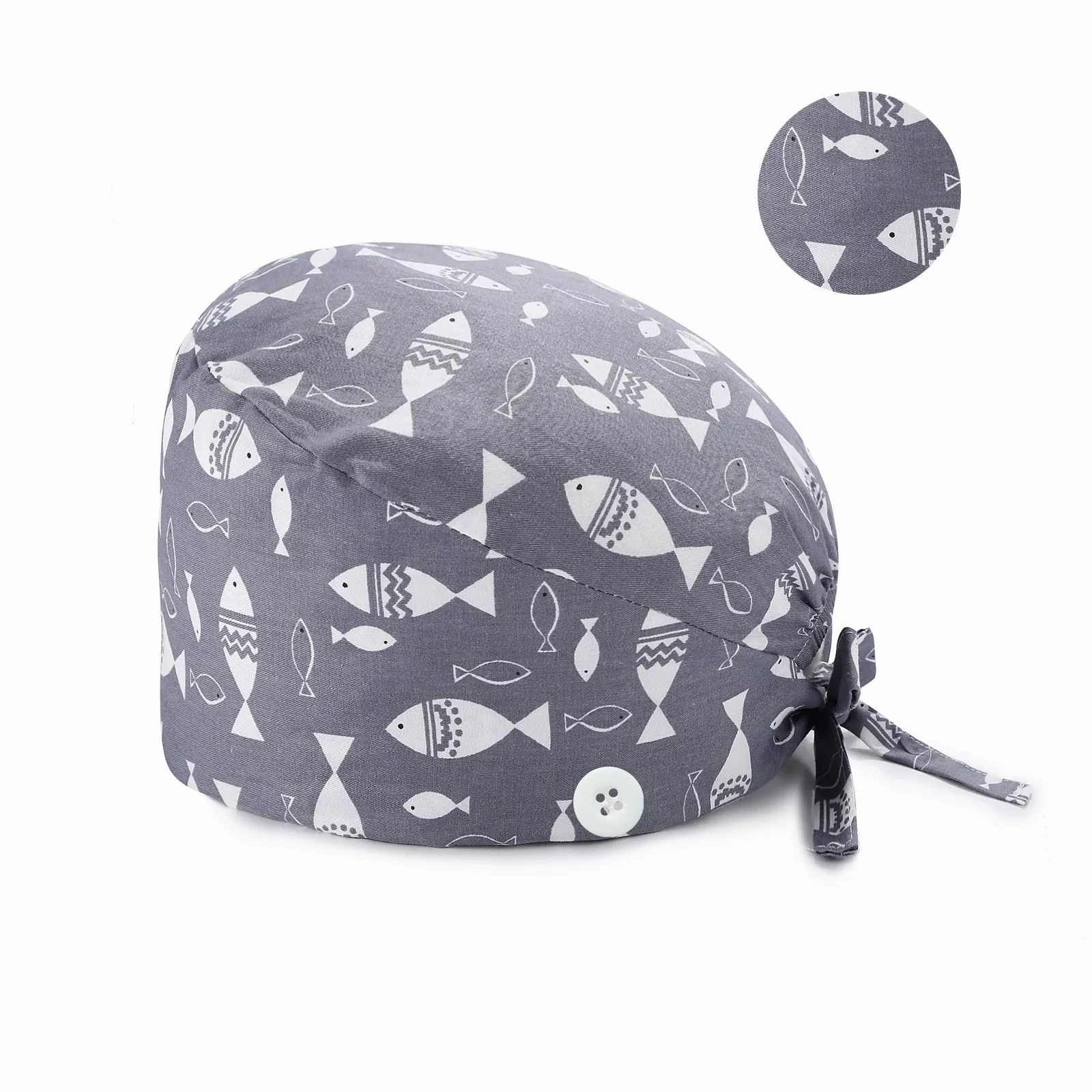 Scrub Cap With Buttons Bouffant Hat With Sweatband for Womens and Mens CD
Scrub Cap With Buttons Bouffant Hat With Sweatband for Womens and Mens CD