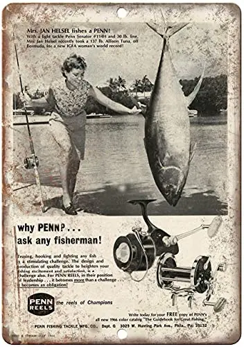 Fishing Reel Tackle Printe Wall Poster Tin Sign Vintage BBQ Restaurant Dinner Room Cafe Shop Decor
Fishing Reel Tackle Printe Wall Poster Tin Sign Vintage BBQ Restaurant Dinner Room Cafe Shop Decor