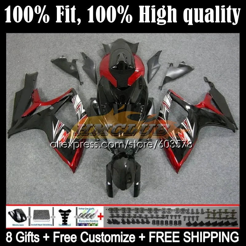 Инъекция для SUZUKI GSXR 600 750 CC GSXR-750 K6 750CC 5CL.56 GSXR750 GSXR-600 06 07 GSXR600 2006 2007 обтекатель OEM темно-красный
Инъекция для SUZUKI GSXR 600 750 CC GSXR-750 K6 750CC 5CL.56 GSXR750 GSXR-600 06 07 GSXR600 2006 2007 обтекатель OEM темно-красный