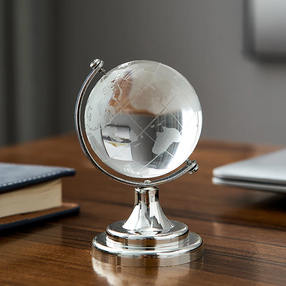 Modern Crystal Figurines Globe World Map Model Home Decoration Study Office Desk Accessories Living Room Decoration Luxury Gifts
Modern Crystal Figurines Globe World Map Model Home Decoration Study Office Desk Accessories Living Room Decoration Luxury Gifts