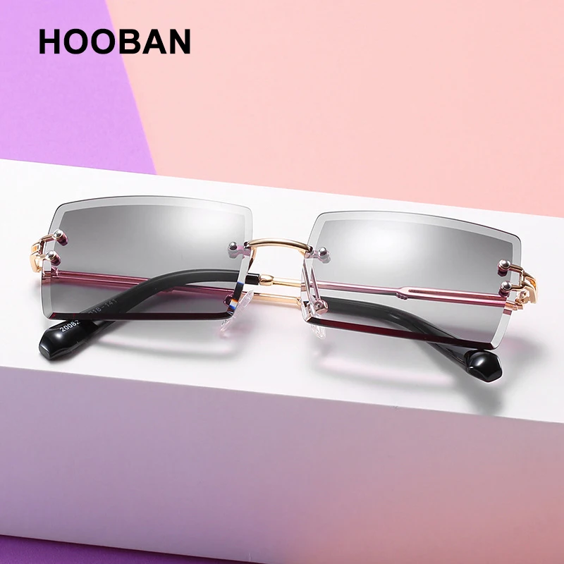 Brand Designer Rimless Sunglasses Women Men Fashion Gradient Lady Sun Glasses Retro Rectangle Cutting Lens Shades Frameless
Brand Designer Rimless Sunglasses Women Men Fashion Gradient Lady Sun Glasses Retro Rectangle Cutting Lens Shades Frameless