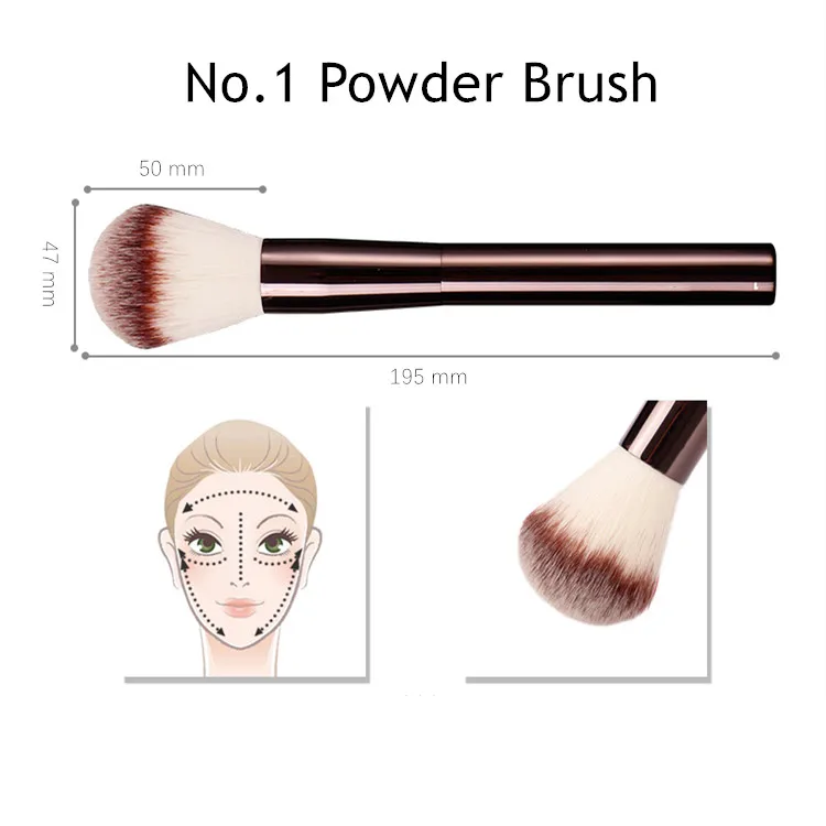 H G No.1 Powder Makeup Brush Luxurious Soft Synthetic Hair Powder Bronzer Blush Powder Brush Makeup Brush Tools Powder Brush
H G No.1 Powder Makeup Brush Luxurious Soft Synthetic Hair Powder Bronzer Blush Powder Brush Makeup Brush Tools Powder Brush