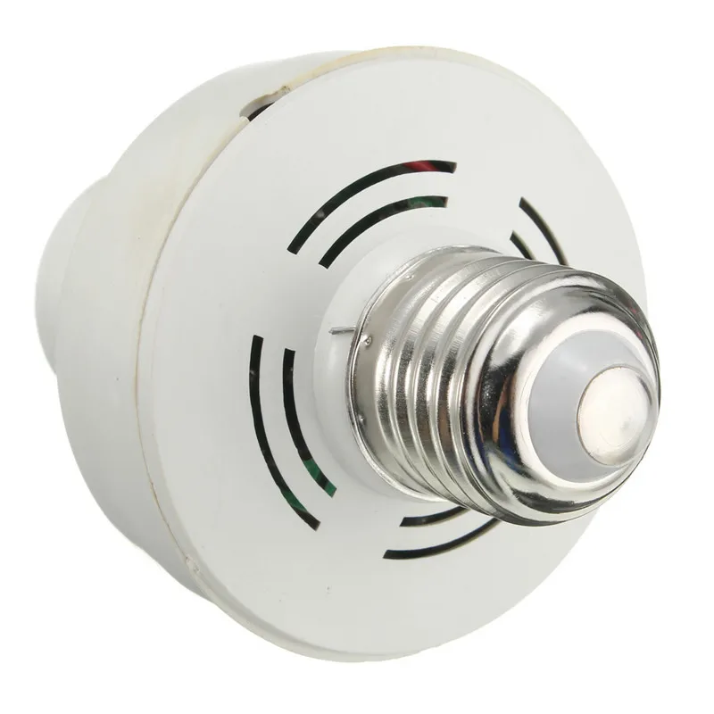 AC 220V E27 Sound Voice Light Control Delay Switch LED Lamp Bulb Holder Adapter Socket Lighting
