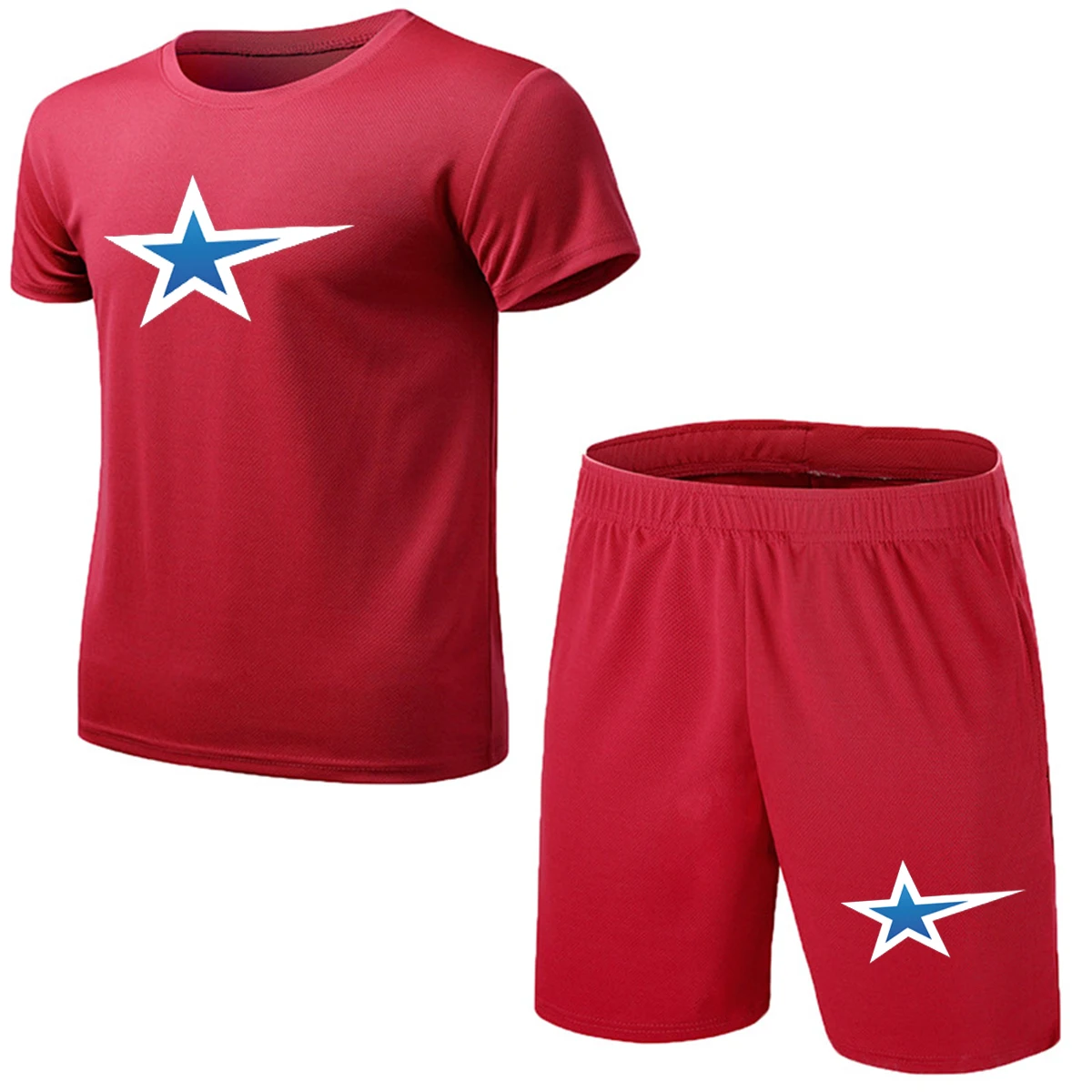 2021 new men's shirt + sports shorts suit summer breathable casual t-shirt running clothes fashion printing men's sports suit
2021 new men's shirt + sports shorts suit summer breathable casual t-shirt running clothes fashion printing men's sports suit