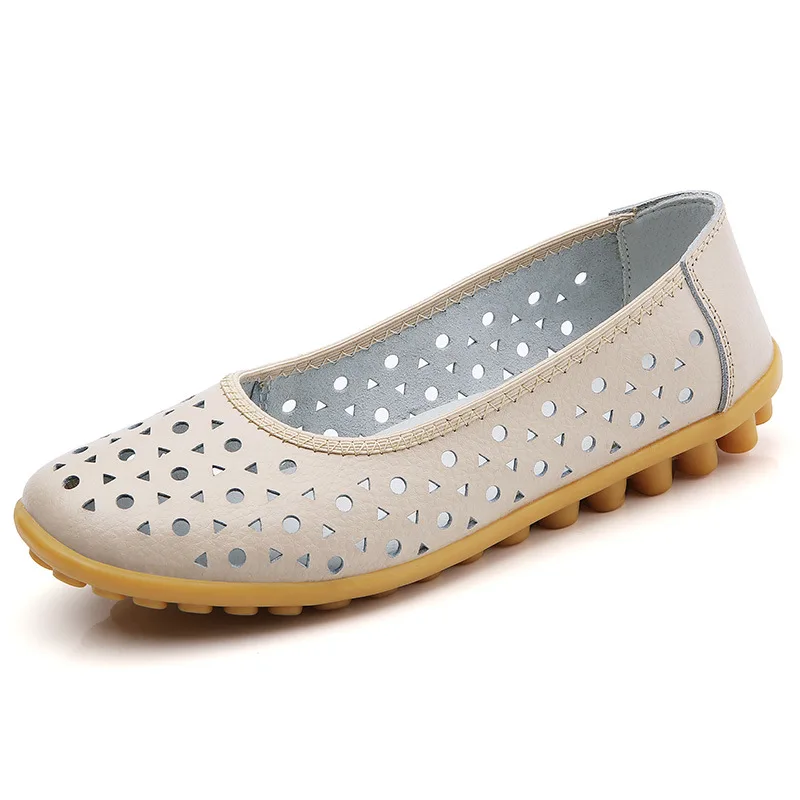 Women Flats Shoes Genuine Leather Loafers Breathable Mesh Casual Ladies Lightweight Fashion Shoes Female Slip On Ballet Shoes
Women Flats Shoes Genuine Leather Loafers Breathable Mesh Casual Ladies Lightweight Fashion Shoes Female Slip On Ballet Shoes