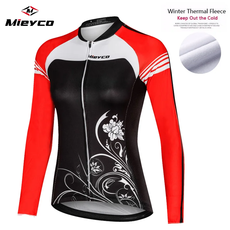 Mieyco Women Winter Pro Cycling Jersey Fleece Thermal Cycling Bike Wear Keep Warm Cycling MTB Bicycle Clothing Ropa De Ciclismo
Mieyco Women Winter Pro Cycling Jersey Fleece Thermal Cycling Bike Wear Keep Warm Cycling MTB Bicycle Clothing Ropa De Ciclismo