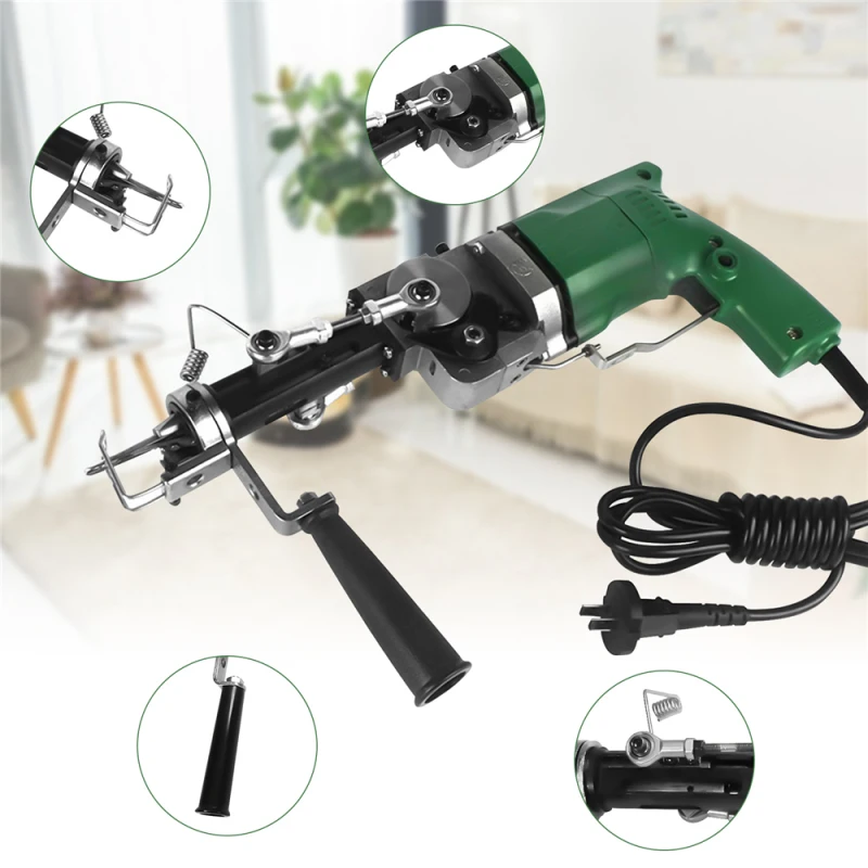 Industrial Grade Electric Manual Tufting Machine Carpet Machine 2400RPM Tufting Gun EU 220V Plug Cut Pile And Loop Pile
Industrial Grade Electric Manual Tufting Machine Carpet Machine 2400RPM Tufting Gun EU 220V Plug Cut Pile And Loop Pile