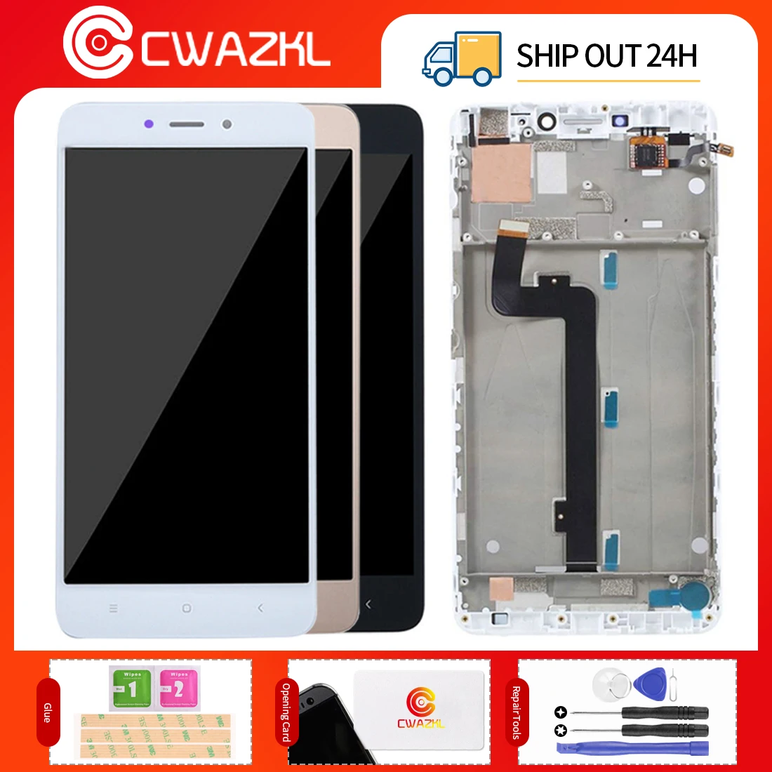 CWAZKL 6 44 "ips дисплей для Xiaomi Mi MAX 2 lcd сенсорный экран Max2 Max дигитайзер с рамкой