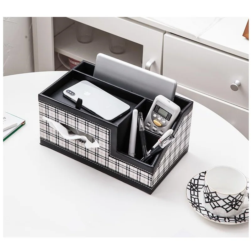Multifunctional PU LeatherTissue Pumping Box Living Room Coffee Table Desktop Remote Control Storage Box
Multifunctional PU LeatherTissue Pumping Box Living Room Coffee Table Desktop Remote Control Storage Box