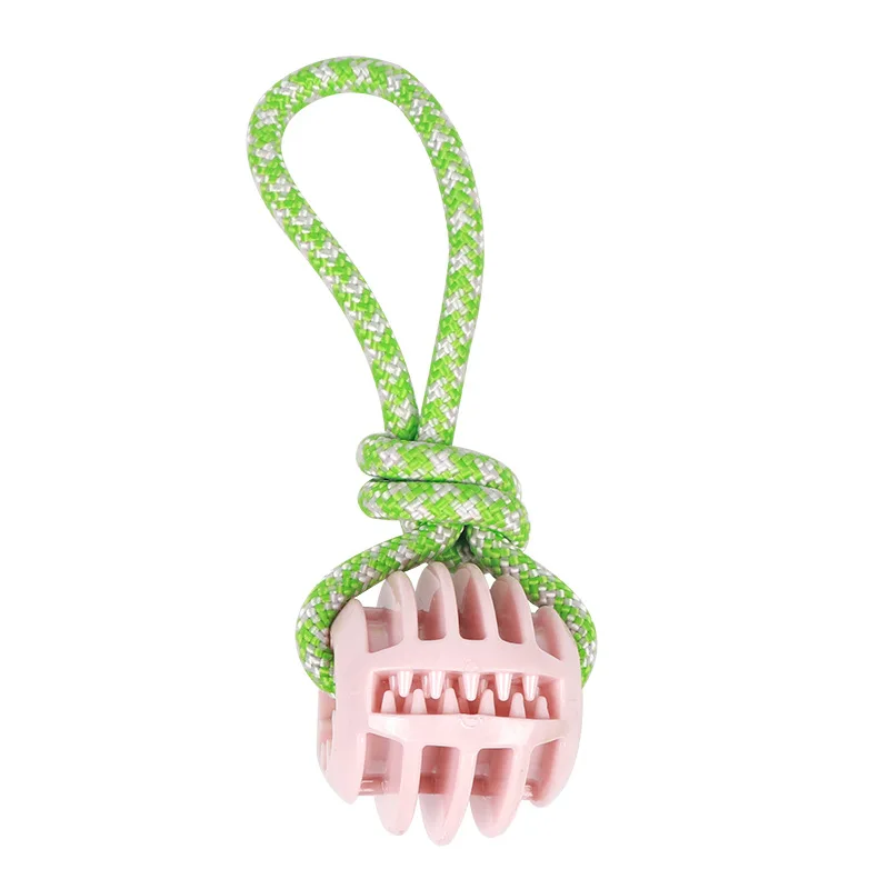 Dog Rope Knot Leaking Food Ball Toy Wear-resistant and Bite-resistant Dog Molars Control Dog Appetite Tooth Cleaning Supplies
Dog Rope Knot Leaking Food Ball Toy Wear-resistant and Bite-resistant Dog Molars Control Dog Appetite Tooth Cleaning Supplies