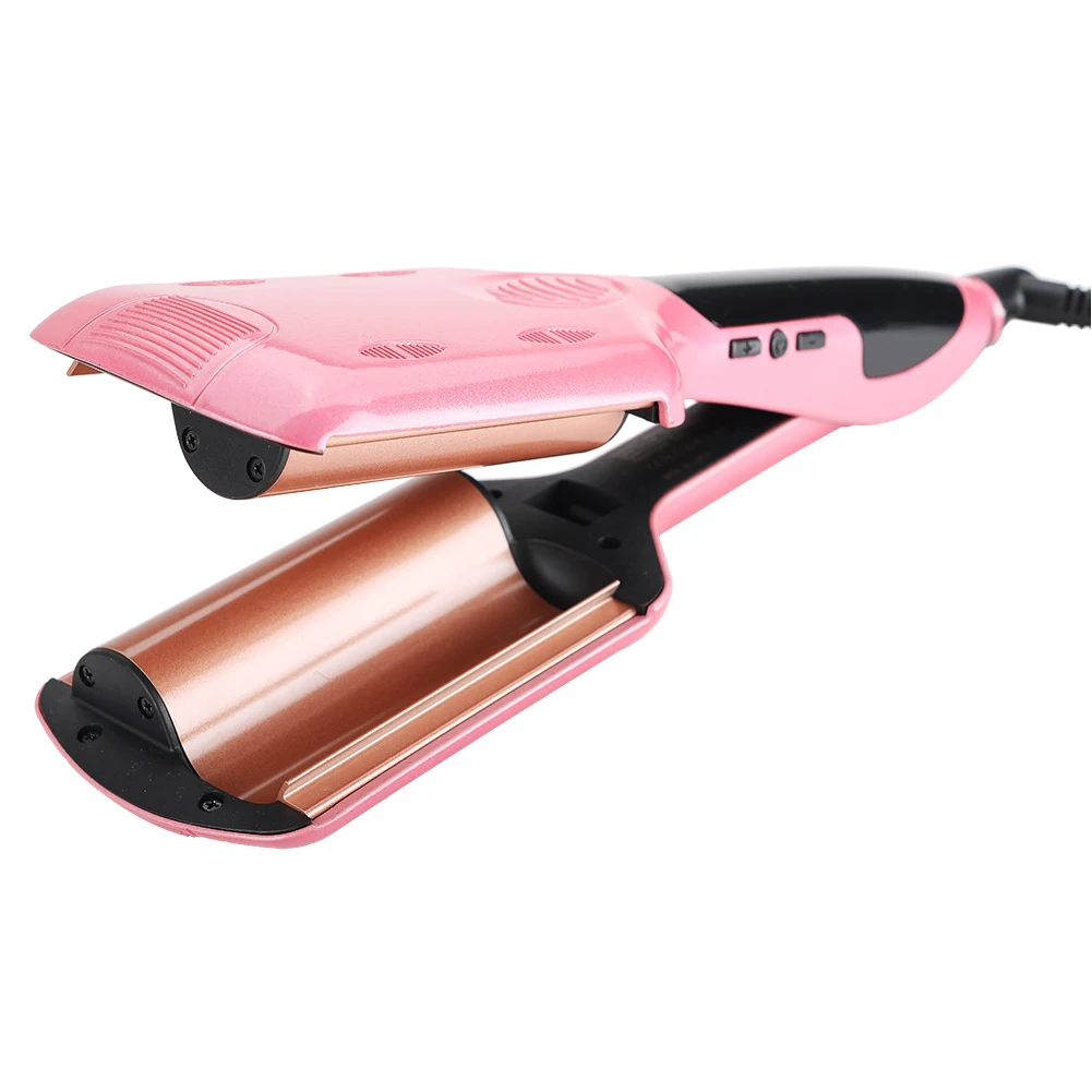 Straightener Easy Operate Three Tube Curling Irons Wand Hair Roller Wave Multi-Switching Practical Ceramic Heat Resistant Hair
Straightener Easy Operate Three Tube Curling Irons Wand Hair Roller Wave Multi-Switching Practical Ceramic Heat Resistant Hair