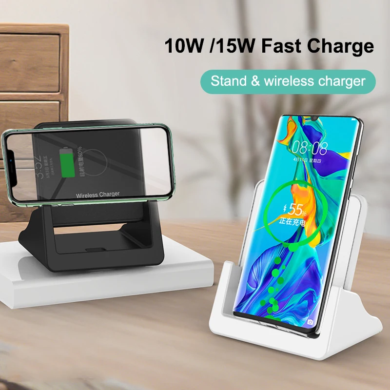 15W 2 in 1 Vertical Qi Wireless Charger Quick Charge Dock Pad For Samsung S10 S20 Charging Stand For iPhone 11 XS XR X Airpods
15W 2 in 1 Vertical Qi Wireless Charger Quick Charge Dock Pad For Samsung S10 S20 Charging Stand For iPhone 11 XS XR X Airpods