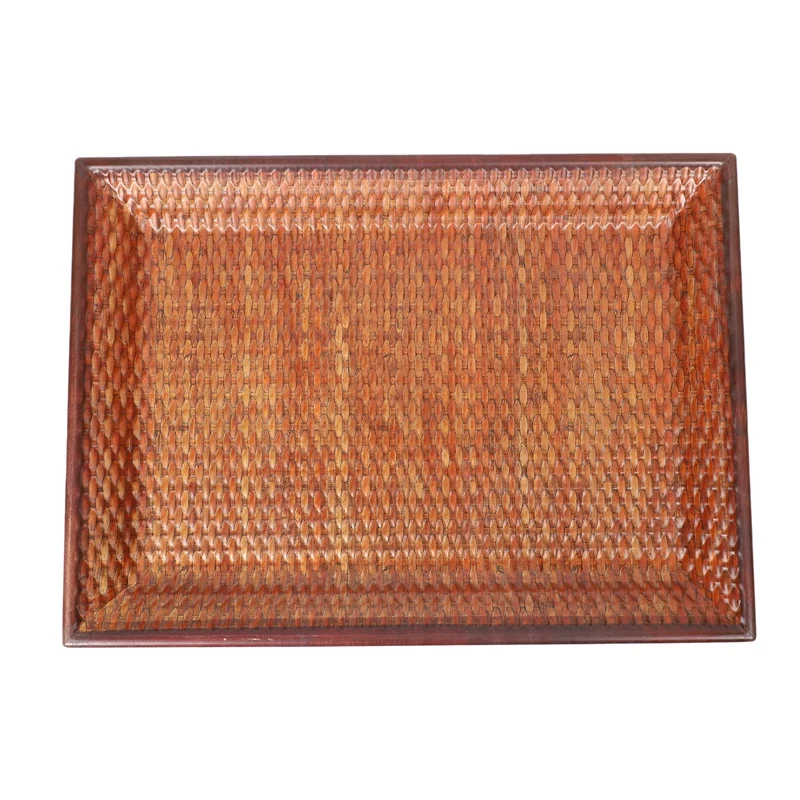 Rattan Dinner Plate Western Food Rectangular Snack Dessert Serving Tray Simple Dining Table Storage Tray
Rattan Dinner Plate Western Food Rectangular Snack Dessert Serving Tray Simple Dining Table Storage Tray