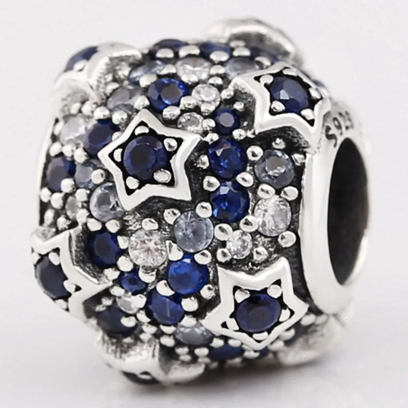 Original 925 Sterling Silver Bead Star Relief Blue Star Beads Fit Pandora Women Bracelet & Necklace Diy Jewelry
Original 925 Sterling Silver Bead Star Relief Blue Star Beads Fit Pandora Women Bracelet & Necklace Diy Jewelry