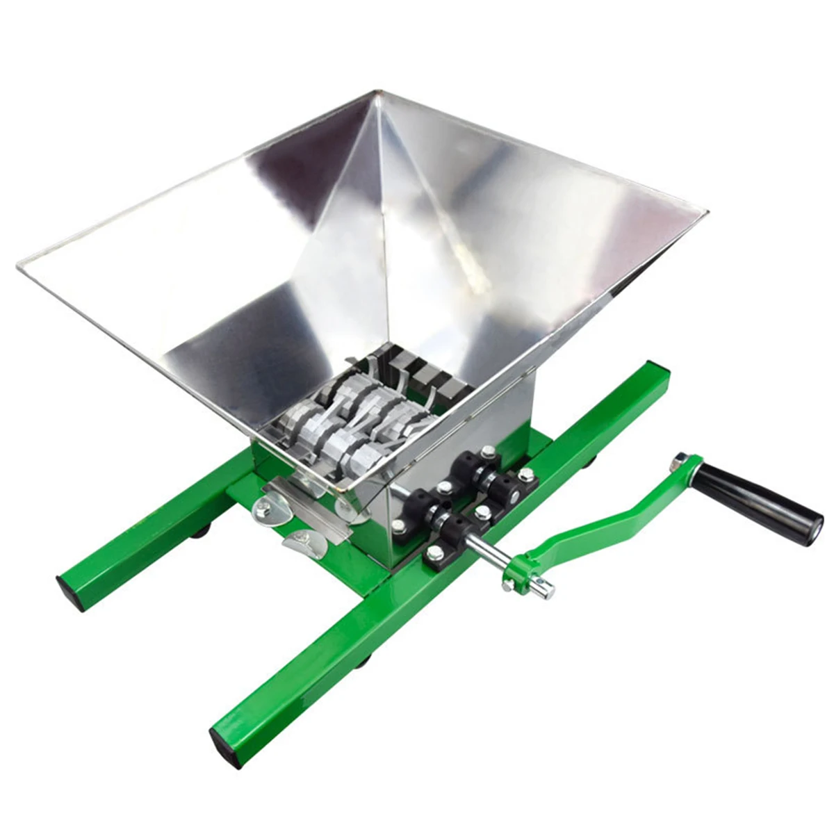 NEW Stainless Steel Manual 7L Fruit Crusher Garden Pulper Apple Scratter Cider Wine Shredder Wine-Making Fresh-Juicer
NEW Stainless Steel Manual 7L Fruit Crusher Garden Pulper Apple Scratter Cider Wine Shredder Wine-Making Fresh-Juicer