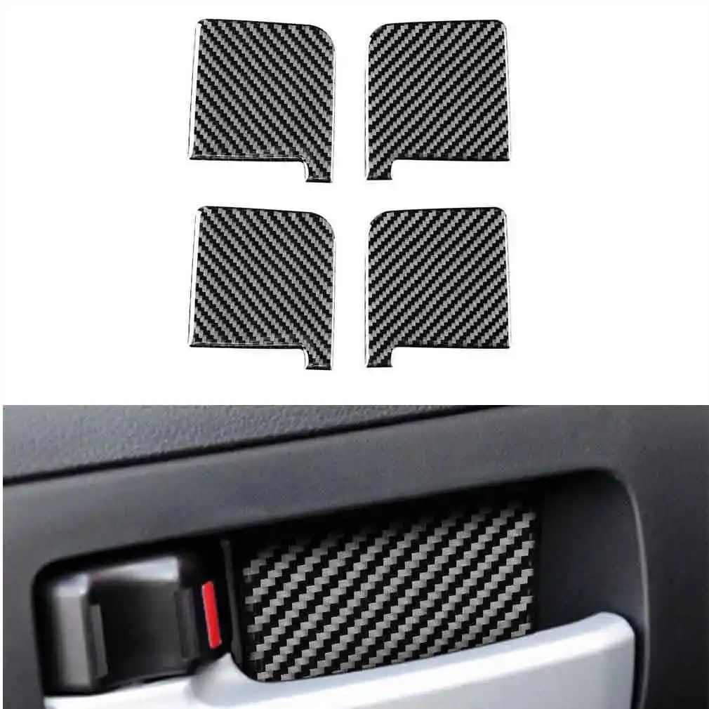 4X For Toyota Tundra 2014-2018 Carbon Fiber Inner door Handle bowl cover Sticker
4X For Toyota Tundra 2014-2018 Carbon Fiber Inner door Handle bowl cover Sticker
