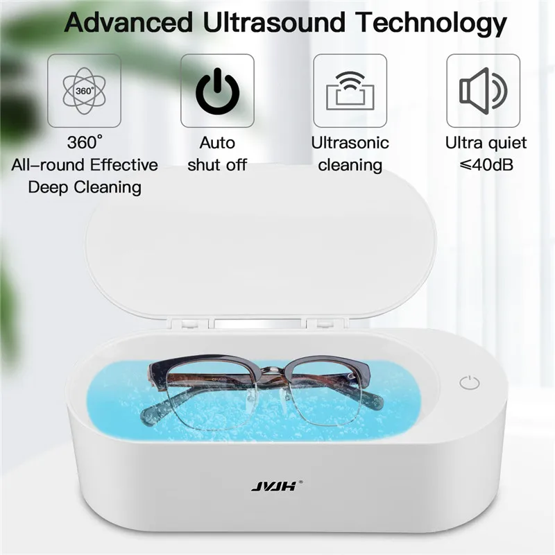 JVJH 400ML Ultrasonic Cleaning Machine 360 Degree Jewelry Watches Glasses Toothbrush Cleaning 40000Hz Vibration Cleaner Machine5
JVJH 400ML Ultrasonic Cleaning Machine 360 Degree Jewelry Watches Glasses Toothbrush Cleaning 40000Hz Vibration Cleaner Machine5