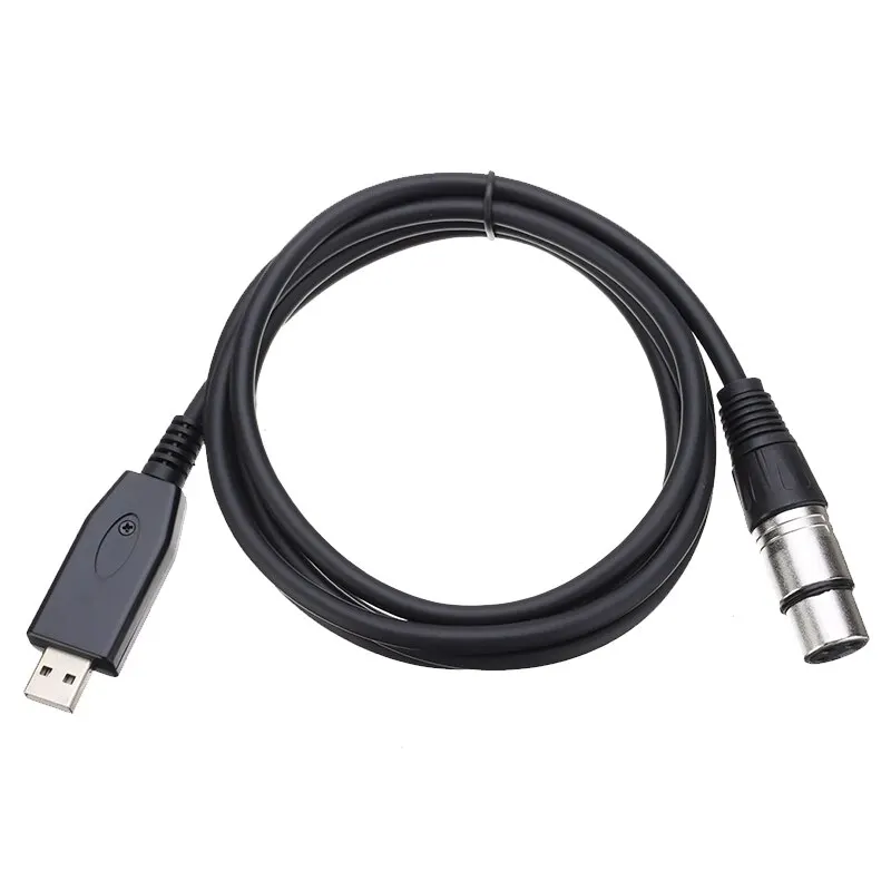 High Quality USB Male to XLR Female Cable Microphone Audio Recording Cables For Windows 98SE/2000/XP/Vista/7/8
High Quality USB Male to XLR Female Cable Microphone Audio Recording Cables For Windows 98SE/2000/XP/Vista/7/8