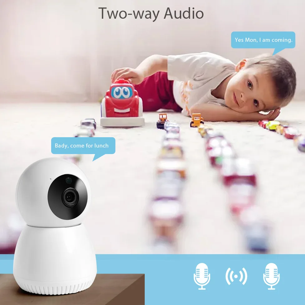 Беспроводная сетевая камера smartkk Tuya с разрешением 1080P умная домашняя tuya