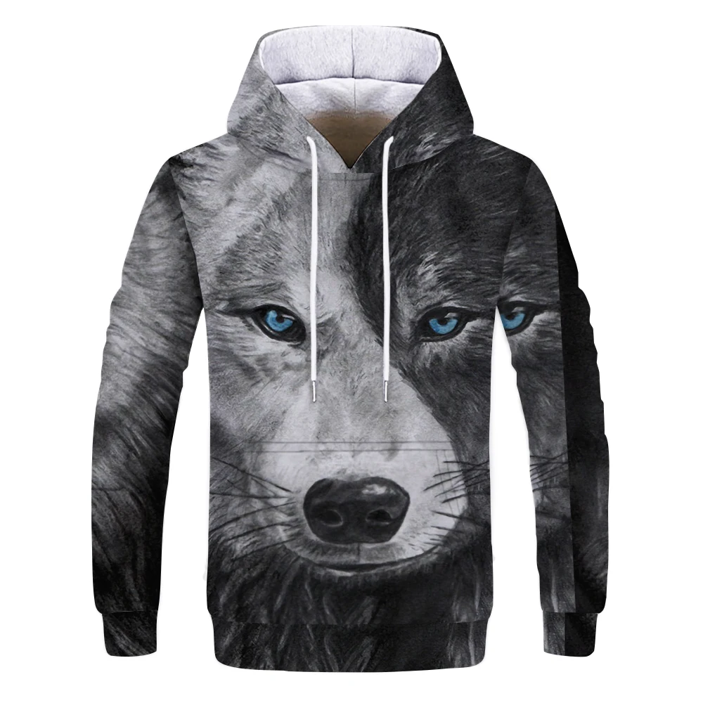 Men's Hoodie 3D Printing Hoodie Fox Wolf Hot Selling Casual Fashion Fast Transport All-match Top
Men's Hoodie 3D Printing Hoodie Fox Wolf Hot Selling Casual Fashion Fast Transport All-match Top
