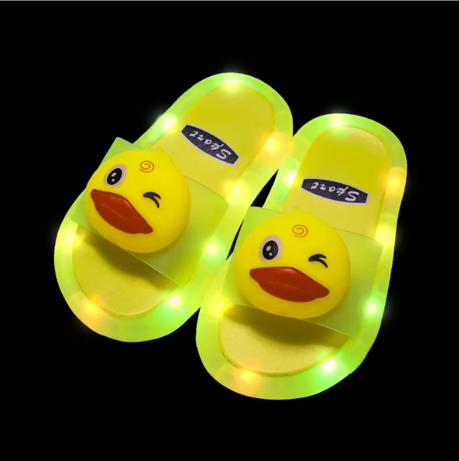 NEW Boy Children LED Garden Shoes Kids Slippers Baby Bathroom Sandals Kids Shoes for Girl Light Up Ugly Duckling Yellow
NEW Boy Children LED Garden Shoes Kids Slippers Baby Bathroom Sandals Kids Shoes for Girl Light Up Ugly Duckling Yellow